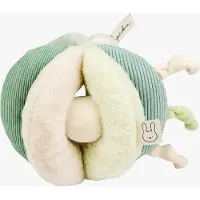 Nattou Lapidou Grijpbal - Sensorisch Speelgoed - 17 cm - Lindegroen