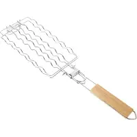 ABOOFAN 4St Stevige Rvs Grillmat Met Handvat, Barbecue Accessoire