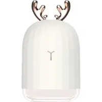 ABOOFAN 2St Personal Air Humidifier Met LED, Timer En Wit