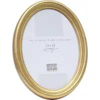 Deknudt Frames ovalen fotokader goud kunststof