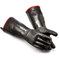 SEM Handschoenen voor hoge temperaturen Griller Geïsoleerde kookhandschoenen voor barbecue 17 inch
