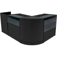 MonsterShop Gravity LED Winkel Toonbank Set B900, C900, TB60 & CM60 - Zwart
