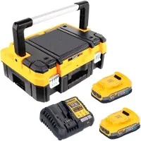 DeWalt DCBP 034 Powerstack-accu 18 V 1,7 Ah / 1700 mAh XR Li-Ion - met laadniveau-indicator