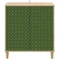 vidaXL Dressoir GELEEN Sonoma, 69 x 33 x 75 cm, houtvezel
