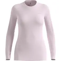 Odlo - Women's Merino 160 Bl Top Crew Neck L/S - Merino-ondergoed XL, purper/roze