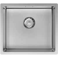 Pure.Sink Keukenwastafel 40x35 cm, roestvrij staal, ruimtebesparend model