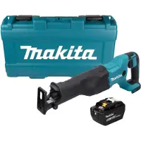 Makita DJR 186 ZK accu reciprozaag 18 V + koffer - zonder accu, zonder oplader