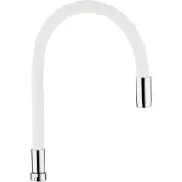 Kuchinox ELZA flexibele keukenkraan, wandmontage, wit