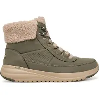 SKECHERS Veterlaarzen 'Schnürstiefelette Damen 144756 OLV Kunststoff (Synthetik) in grün' groen