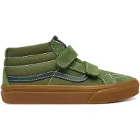 Vans SK8-Mid Reissue V suède sneakers - olijfgroen/groen Effen - maat 34