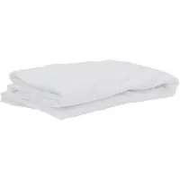 vidaXL Matrasbeschermer waterdicht 180x220 cm wit