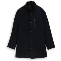Tom Tailor - 2-in-1 wollen jas met uitneembaar inzetstuk - Maat XXL - sky captain blue
