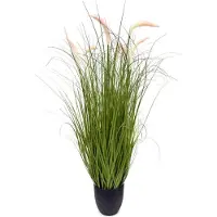 Oosterik Home Pluimgras wit H 92 cm kunstplant