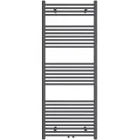 Guido Gusto Designradiator Sofia 150x60cm mat grijs 728W midden aansluiting