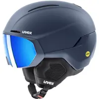 Uvex Horizon CV MIPS Vizier, skihelm met vizier, blauw
