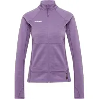 Mammut - Dames fleeces - Taiss ML Jacket Women Paloja voor Dames van Gerecyclede materialen - Maat M - Paars