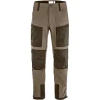 Fjall Raven - Wandel- en bergsportkleding - Keb Agile Trousers M Suede Brown Dark Olive voor Heren van Gerecycled Polyester - Maat 48 EU - Bruin