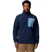 Columbia Funktionele fleece-jas 'Jasper Ridge' navy / lichtblauw