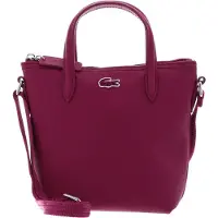 Lacoste schoudertas handtas Shopping Cross Bag Rubine paars