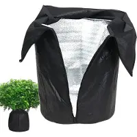 OEM Winterbeschermingsset voor planten - Isolatiezak - Geïsoleerde potbeschermer - Zwart - 45x50 cm