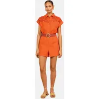 Love & roses Jumpsuit oranje