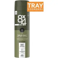 8x4 MEN WILD OAK DEODORANT SPRAY 30 X 150 ML