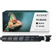 Evoke compatibele tonercartridge voor de Kyocera-printer TK8525K EKY508 TK-8525, zwart, 30.000 pagina's, compatibel met TASKalfa 4052ci en 4053ci