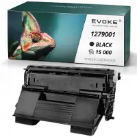 Evoke compatibele tonercartridge voor de OKI-printer B710, modelnummer 1279001, zwart, opbrengst: 15.000 pagina's, compatibel met B710, B720 en B730
