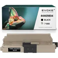 Evoke compatibele tonercartridge voor de printer OKI MC561DN / C530DN 44469804, zwart, 7.000 pagina's, compatibel met C510DN, C511dn, C530dn, C531dn, MC561, MC562dn