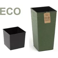 Lamela Finezja ECO Dłuto Pot 30x30x57cm Groen met Inzetstuk