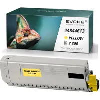 Evoke compatibele tonercartridge voor de OKI C822, kleur geel, 7.300 pagina's, compatibel met C822, C822n en C822dn