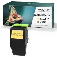 Evoke tonercartridge, compatibel met de Xerox C310 / 315Y 006R04363 printer, geel, opbrengst: 2000 pagina's, compatibel met C310 en C315