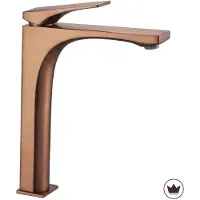 REA - Wastafelkraan Premium Joe Brush Copper High - 17,5 x 4,5 x 28,5 cm