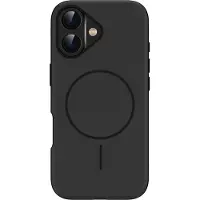 IMoshion Color Backcover met Thin MagSafe Ring voor de Apple iPhone 16 - Zwart