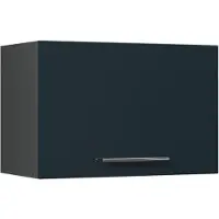 Vicco Hangkast Fame-Line, Donkerblauw hoogglans/Antraciet, 60 cm