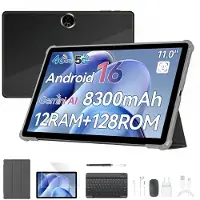 Blackview ZENO5 - Tablet - 11 inch - 12GB RAM - 128GB ROM- 8300mAh- Android 16 - Zwart