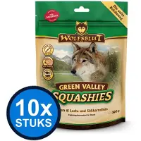Wolfsblut 10x - Squashies Green Valley - Hondenvoer Droogvoer - 300 g