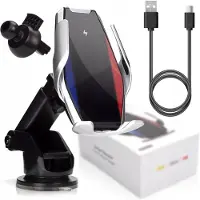 Webski Automatische Qi Inductieve autolader met QC 3.0 & IR-sensor