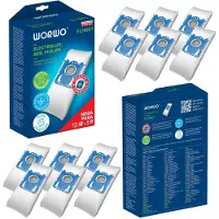 AreoSe - Stofzuigerzakken en filters voor Electrolux Philips Beko - 12 zakken + 1 filter