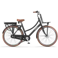 Tomos EB 15 - Elektrische Fiets - Mat Zwart - 55cm