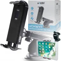 Webski Universele Telescoop Autohouder voor Telefoon & Tablet - Zwart
