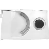 SP Broodsnijmachine - Universele Snijmachine & Broodsnijmachine - Elektrische Alles-snijder - Zilver - 34cm x 26cm x 21cm