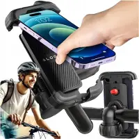 Alogy Sport Pro-Fit Fiets Telefoonhouder - 360° Rotatie & Schokabsorberend