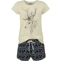 Harry Potter Pyjama - Patronus - S tot 3XL - voor Vrouwen - meerkleurig - Maat M