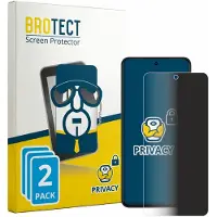 BROTECT - privacy screenprotector voor Vivo V70 Lite - Folie Beschermfolie Blauwlichtfilter 2 Stuks