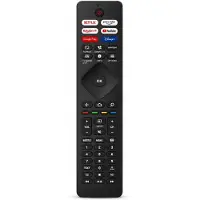 123ab Afstandsbediening voor Philips TV - RQ-P6H - Geschikt voor alle Philips Smart TV's - Ambilight - Netflix - YouTube - Prime Video - Direct Klaar voor Gebruik