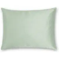 Silk Heaven Zijden Kussensloop Soft Sage - 22MM - - 45x65cm (voor o.a. traagschuim kussens 60x40cm) / Hotelsluiting