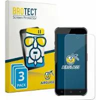 BROTECT Screenprotector 3 Stuks voor Bluebird VF550 Beschermglas transparant