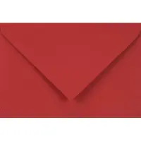 Netuno Gladde rode enveloppen A7 - 80 x 120 mm - 25 stuks - NK natgelijmde - 115 gram - Sirio Color -