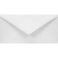 Netuno Ecologische witte enveloppen A4 - 110 x 220 mm - 25 stuks - NK natgelijmde - 120 gram - Materica -